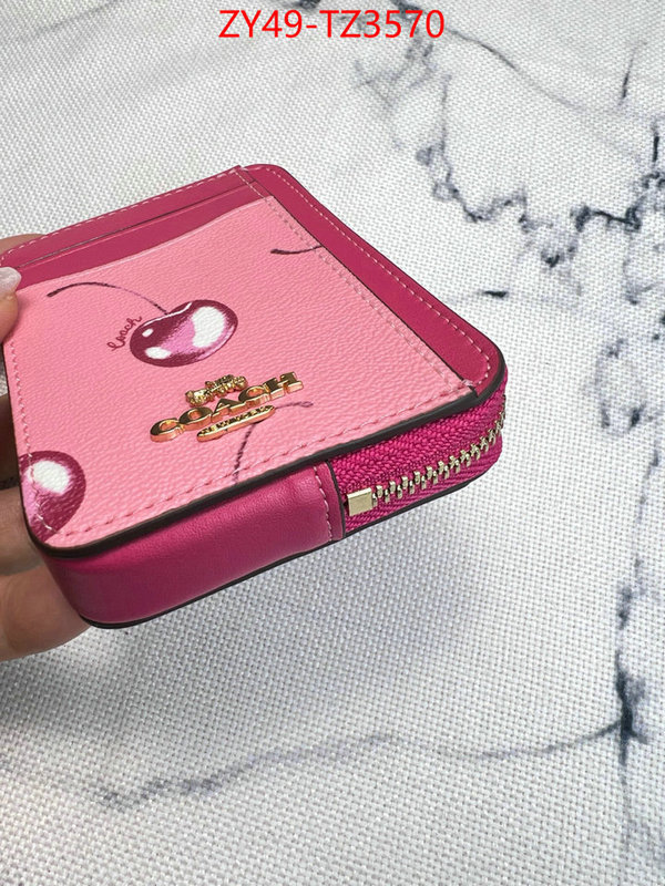 Coach Bags(4A)-Wallet perfect ID: TZ3570 $: 49USD,
