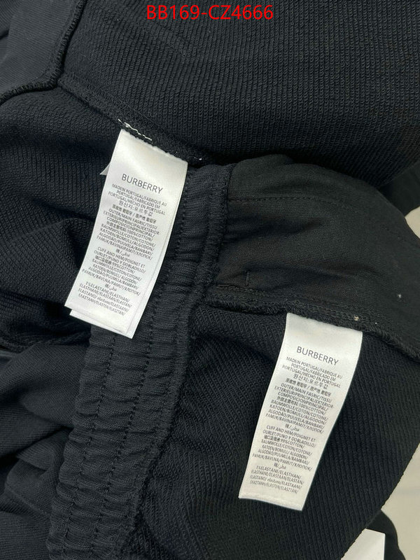 Clothing-Burberry 2024 aaaaa replica 1st copy ID: CZ4666 $: 169USD