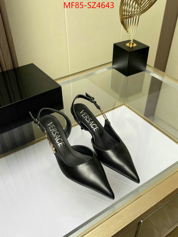 Women Shoes-Versace fake high quality ID: SZ4643 $: 85USD