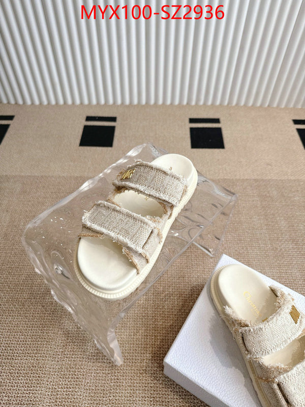 Women Shoes-Dior high-end designer ID: SZ2936 $: 100USD