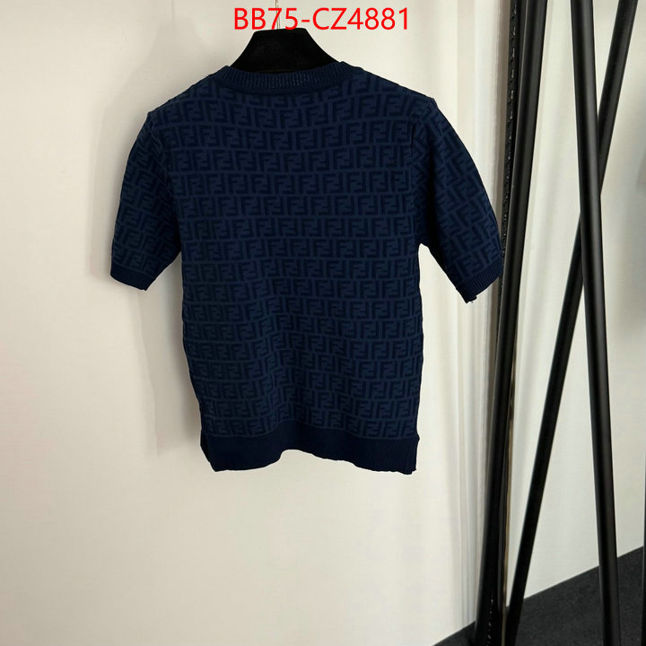 Clothing-Fendi sale ID: CZ4881 $: 75USD
