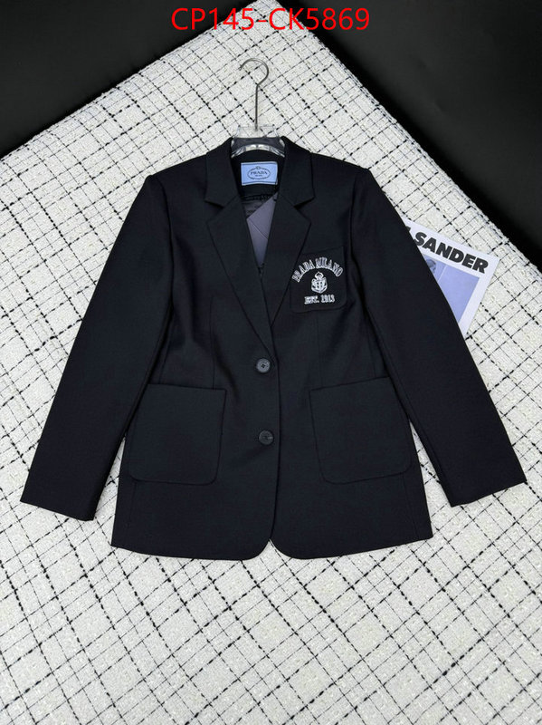 Clothing-Prada only sell high-quality ID: CK5869 $: 145USD