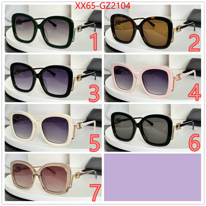 Glasses-CELINE best replica new style ID: GZ2104 $: 65USD