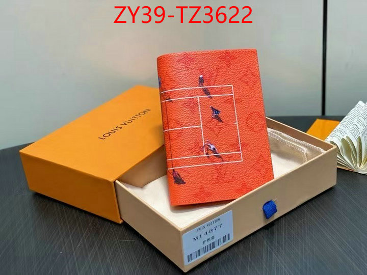 LV Bags(4A)-Wallet mirror copy luxury ID: TZ3622 $: 39USD,