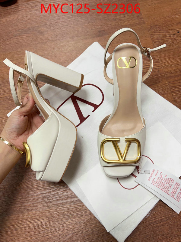 Women Shoes-Valentino best knockoff ID: SZ2306 $: 125USD