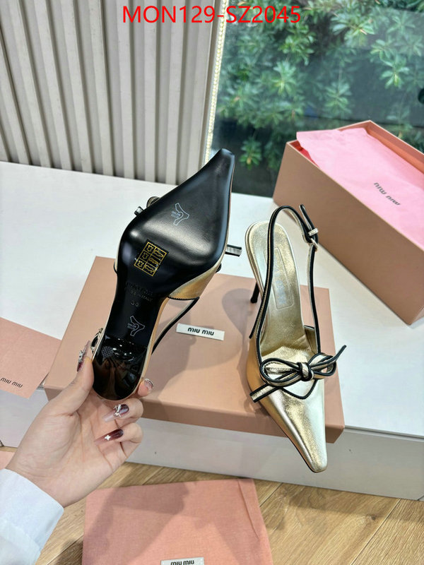 Women Shoes-Miu Miu practical and versatile replica designer ID: SZ2045 $: 129USD
