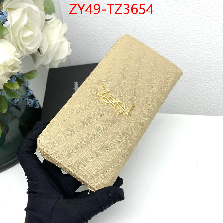 YSL Bags(4A)-Wallet- shop cheap high quality 1:1 replica ID: TZ3654 $: 49USD,