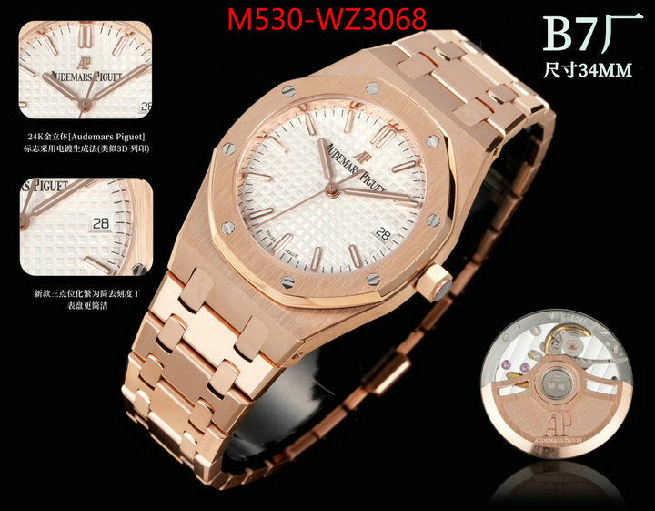 Watch(TOP)-Audemars Piguet luxury cheap replica ID: WZ3068 $: 530USD-shoes yupoo Watch(TOP)-Audemars Piguet luxury cheap replica ID: WZ3068 $: 530USD