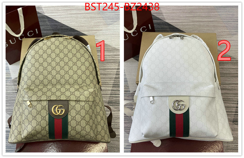 Gucci Bags(TOP)-Backpack- what's the best to buy replica ID: BZ2438 $: 245USD,