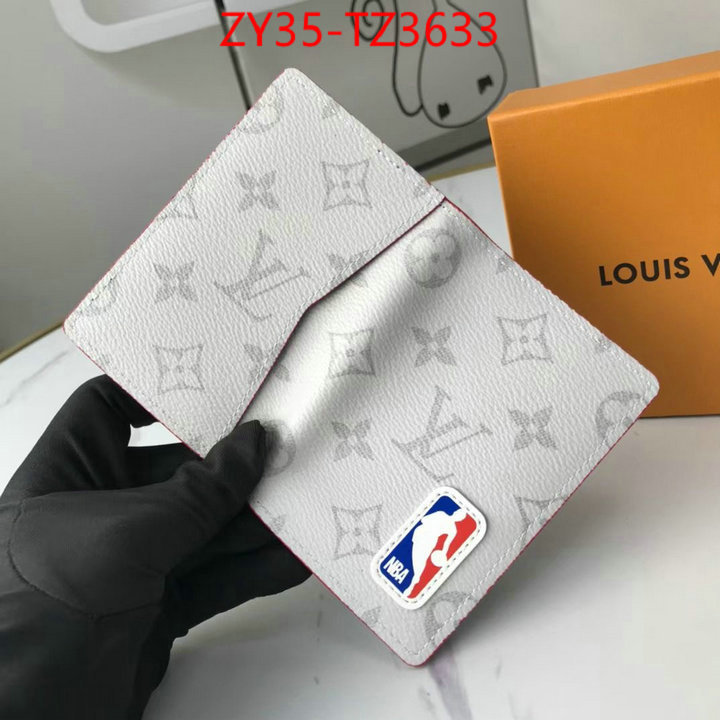 LV Bags(4A)-Wallet fake high quality ID: TZ3633 $: 35USD,