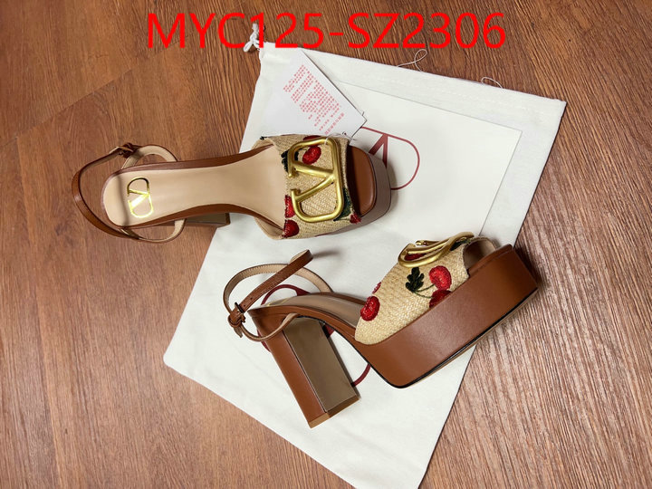 Women Shoes-Valentino best knockoff ID: SZ2306 $: 125USD