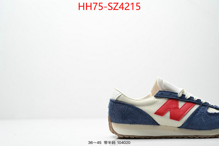 Men Shoes-New Balance where can you buy replica ID: SZ4215 $: 75USD