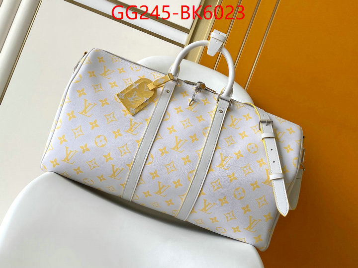 LV Bags(TOP)-Keepall BandouliRe 45-50- fake cheap best online ID: BK6023 $: 245USD,