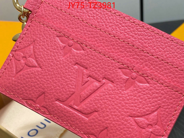 LV Bags(TOP)-Wallet fashion ID: TZ3981 $: 75USD,