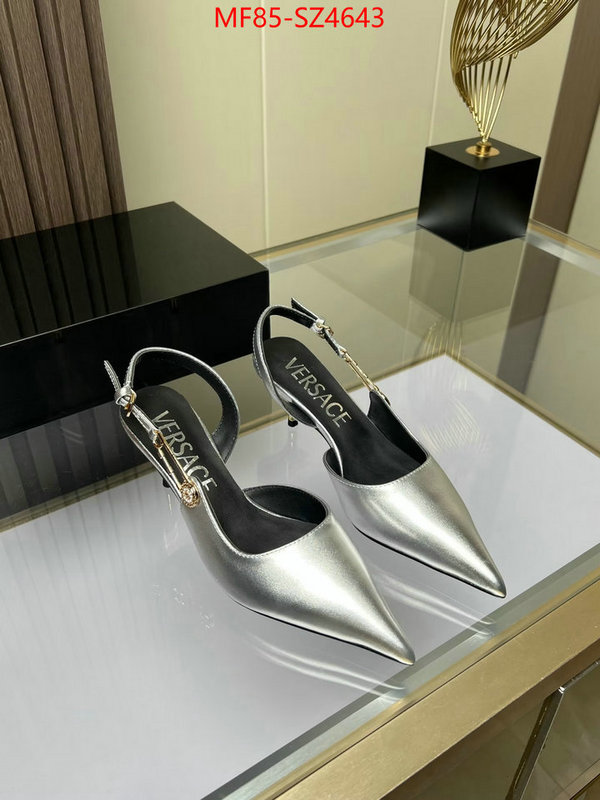 Women Shoes-Versace fake high quality ID: SZ4643 $: 85USD