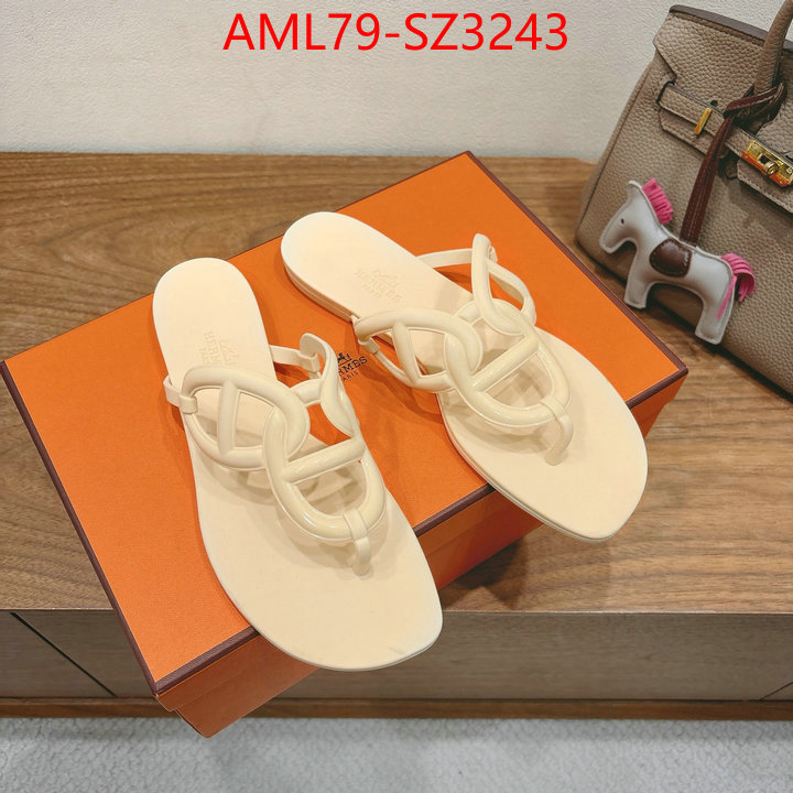 Women Shoes-Hermes designer 1:1 replica ID: SZ3243 $: 79USD