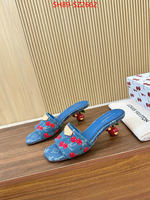 Women Shoes-LV the quality replica ID: SZ2662 $: 89USD