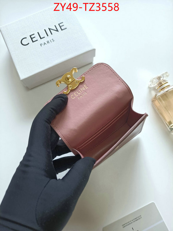 CELINE Bags(4A)-Wallet designer high replica ID: TZ3558 $: 49USD,