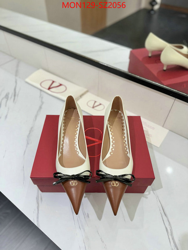 Women Shoes-Valentino customize best quality replica ID: SZ2056 $: 129USD
