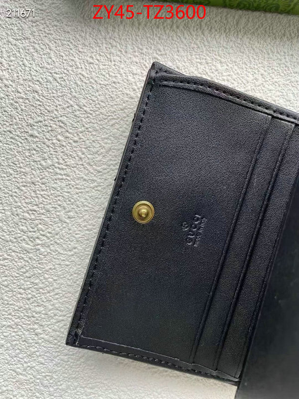 Gucci Bags(4A)-Wallet- is it illegal to buy dupe ID: TZ3600 $: 45USD,