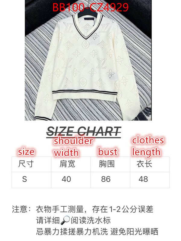 Clothing-LV 2024 perfect replica designer ID: CZ4929 $: 100USD