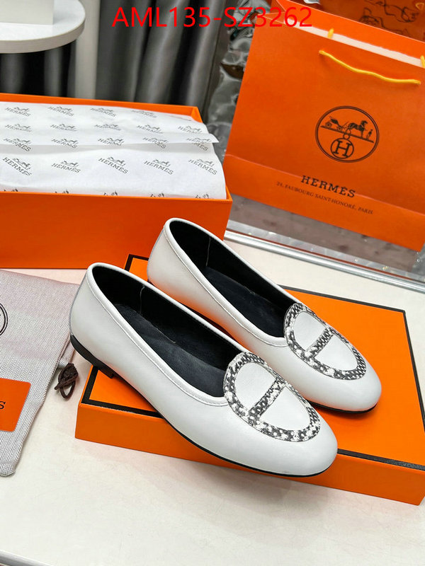 Women Shoes-Hermes aaaaa class replica ID: SZ3262 $: 135USD