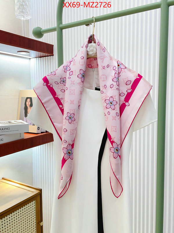 Scarf-LV designer replica ID: MZ2726 $: 69USD