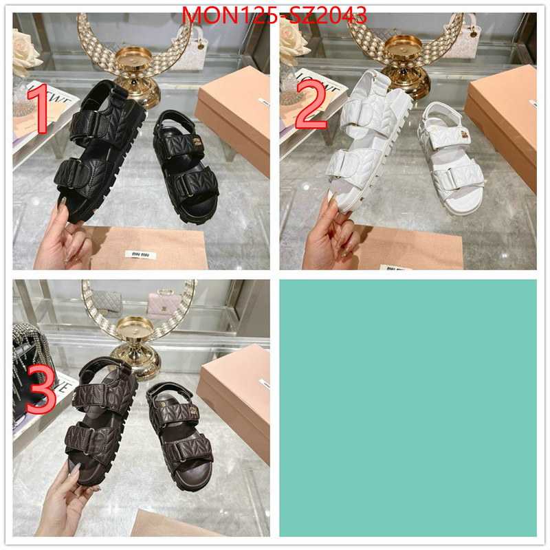 Women Shoes-Miu Miu where can you buy replica ID: SZ2043 $: 125USD
