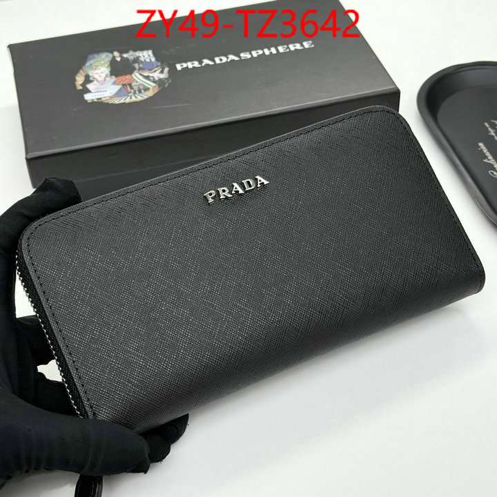 Prada Bags(4A)-Wallet best site for replica ID: TZ3642 $: 49USD,
