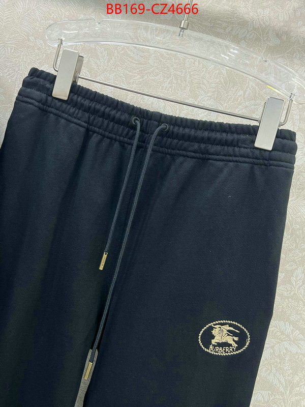 Clothing-Burberry 2024 aaaaa replica 1st copy ID: CZ4666 $: 169USD