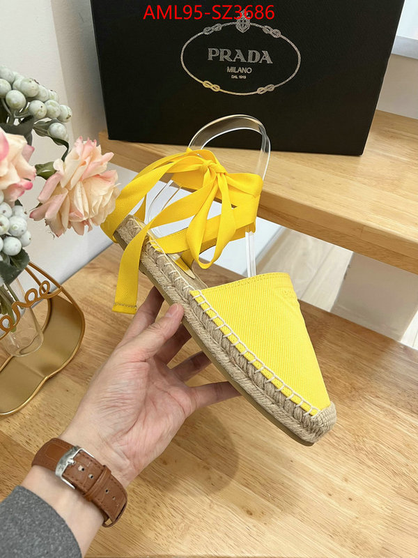 Women Shoes-Prada good quality replica ID: SZ3686 $: 95USD