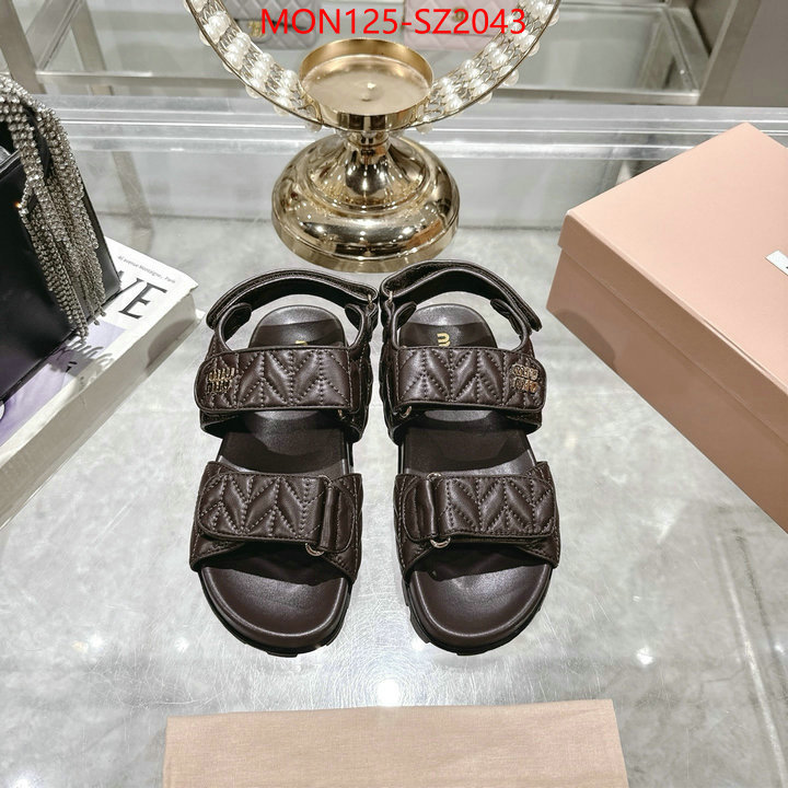Women Shoes-Miu Miu where can you buy replica ID: SZ2043 $: 125USD