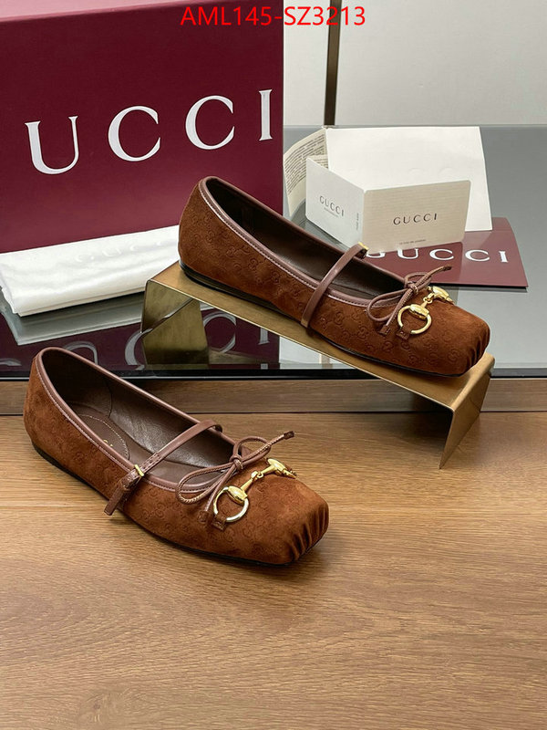 Women Shoes-Gucci fake high quality ID: SZ3213 $: 145USD