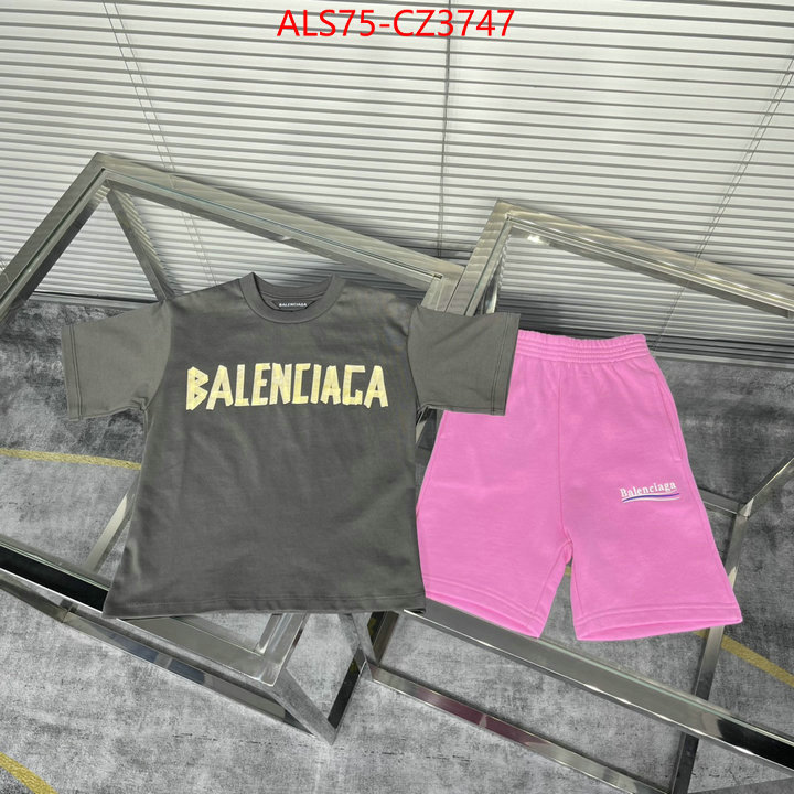 Kids clothing-Balenciaga best quality replica ID: CZ3747 $: 75USD