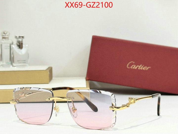 Glasses-Cartier designer wholesale replica ID: GZ2100 $: 69USD