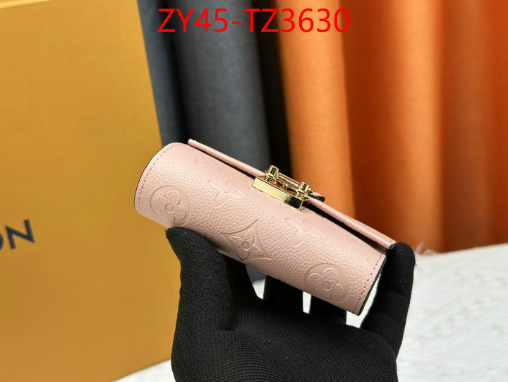 LV Bags(4A)-Wallet where to buy replicas ID: TZ3630 $: 45USD,