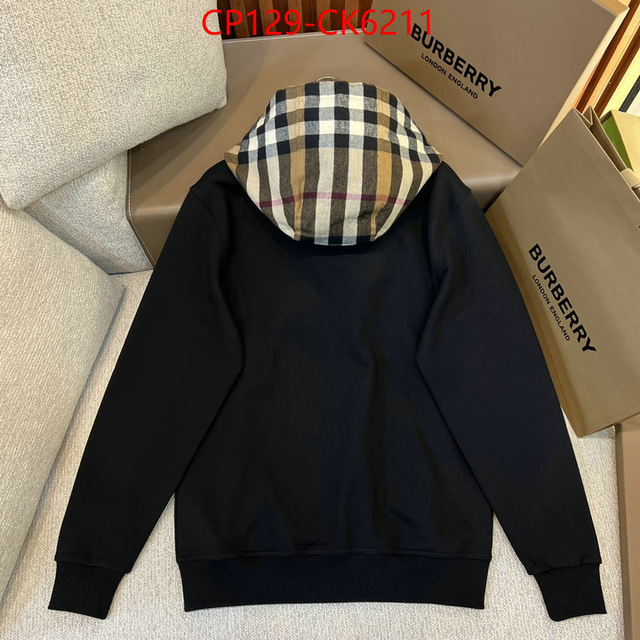 Clothing-Burberry buy top high quality replica ID: CK6211 $: 129USD