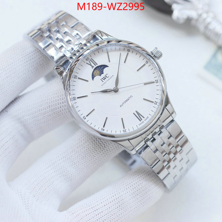Watch(4A)-IWC knockoff ID: WZ2995 $: 189USD-shoes yupoo Watch(4A)-IWC knockoff ID: WZ2995 $: 189USD