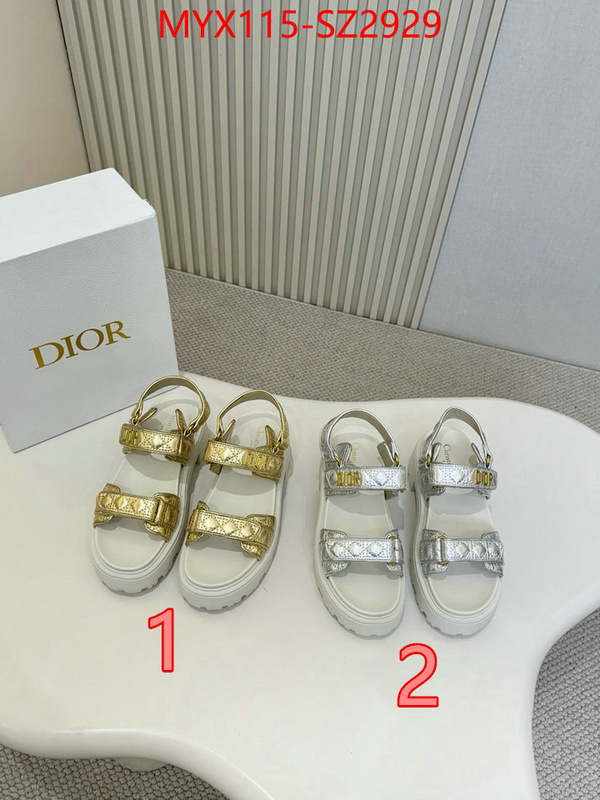 Women Shoes-Dior new 2024 ID: SZ2929 $: 115USD