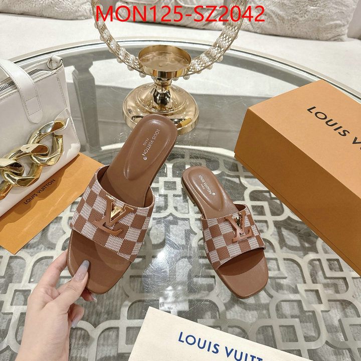 Women Shoes-LV high quality replica designer ID: SZ2042 $: 125USD