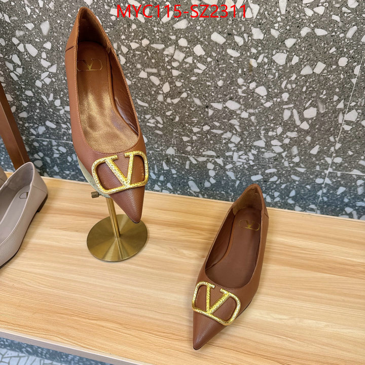 Women Shoes-Valentino aaaaa quality replica ID: SZ2311 $: 115USD