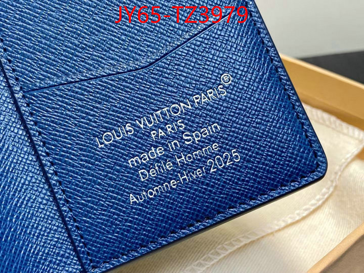 LV Bags(TOP)-Wallet fashion designer ID: TZ3979 $: 65USD,