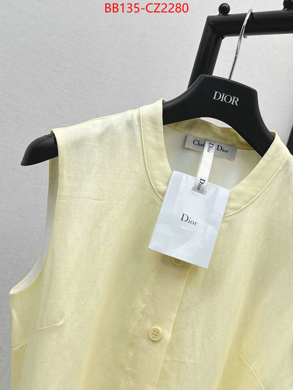 Clothing-Dior best site for replica ID: CZ2280 $: 135USD