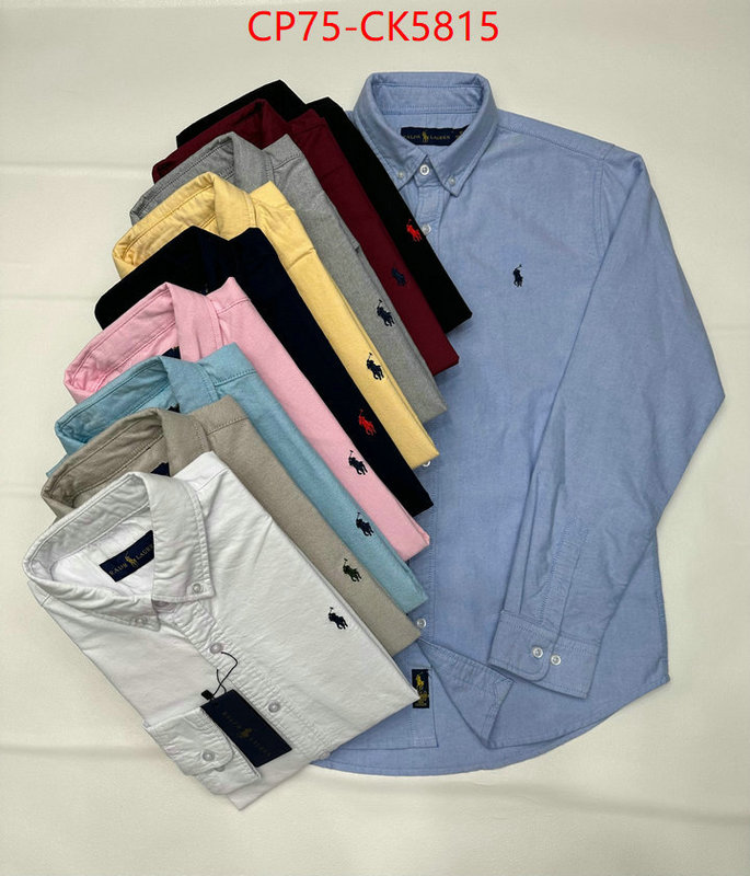Clothing-Ralph Lauren from china 2024 ID: CK5815 $: 75USD