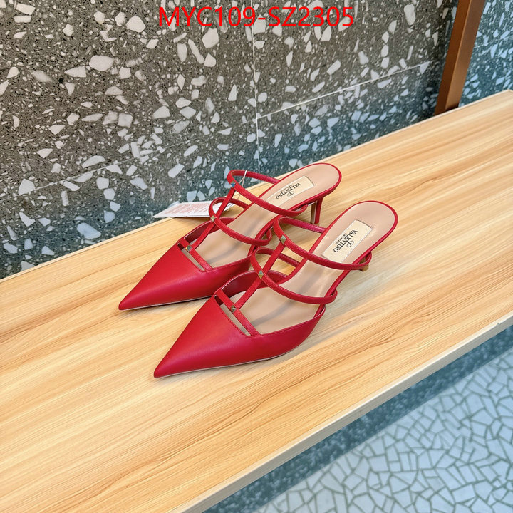 Women Shoes-Valentino best replica ID: SZ2305 $: 109USD