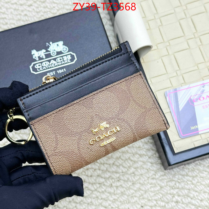 Coach Bags(4A)-Wallet high quality replica ID: TZ3568 $: 39USD,