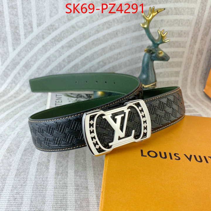 Belts-LV luxury fashion replica designers ID: PZ4291 $: 69USD