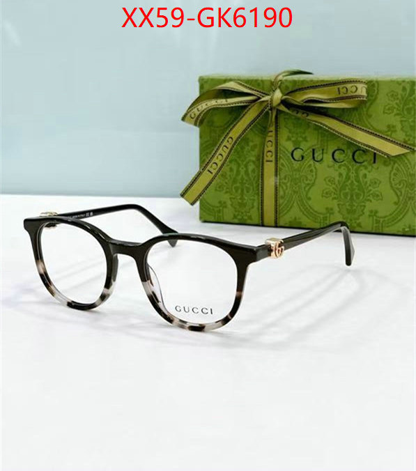 Glasses-Gucci sell high quality ID: GK6190 $: 59USD