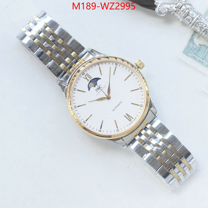 Watch(4A)-IWC knockoff ID: WZ2995 $: 189USD-shoes yupoo Watch(4A)-IWC knockoff ID: WZ2995 $: 189USD