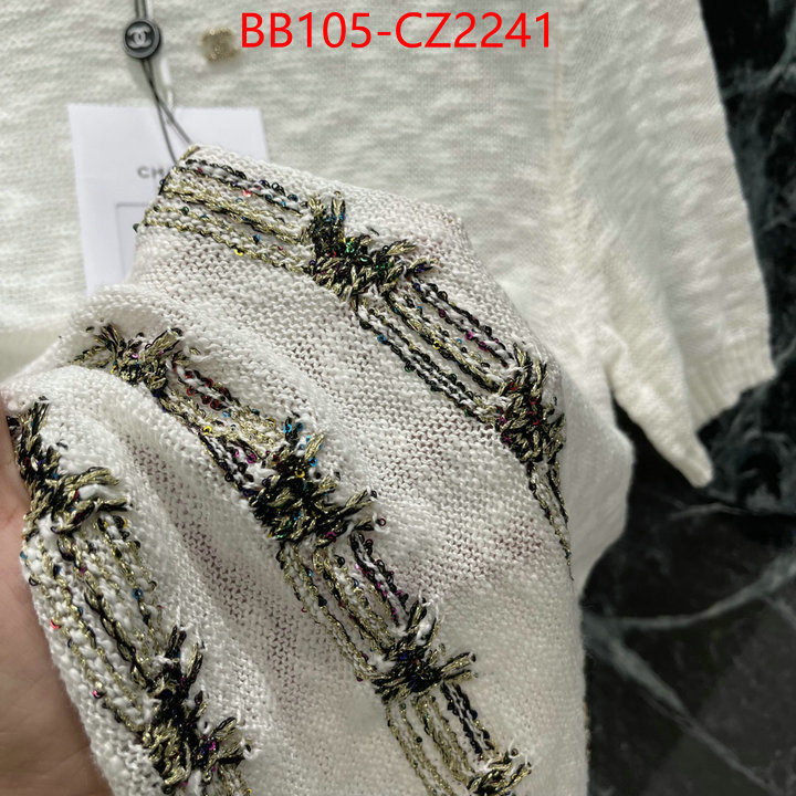 Clothing-Chanel luxury cheap replica ID: CZ2241 $: 105USD